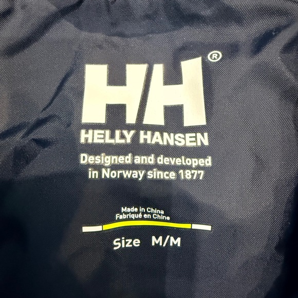 Helly Hansen Crew Insulator Jacket Mens Medium Navy Blue Princess Logo - Picture 4 of 12
